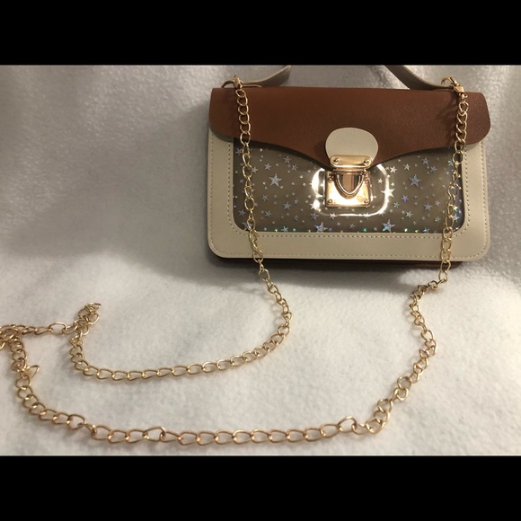 Starry brown mini purse - Picture 2 of 6